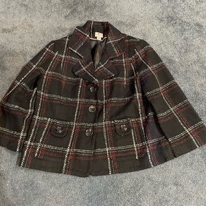 Worthington black suit heavy jacket